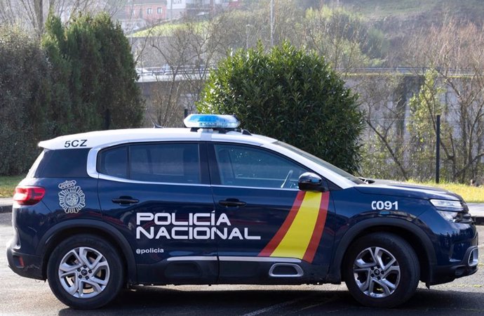 Cotxe de la Policia Nacional.