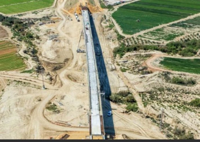 Viaducto Media Legua tramo Pulpi-Vera (Almería).