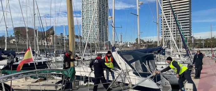 Embarcació a Barcelona