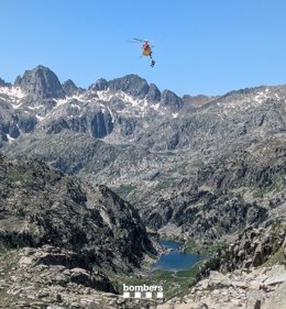 Archivo - Rescate de Bombers de la Generalitat en la Vall de Boí (Lleida)