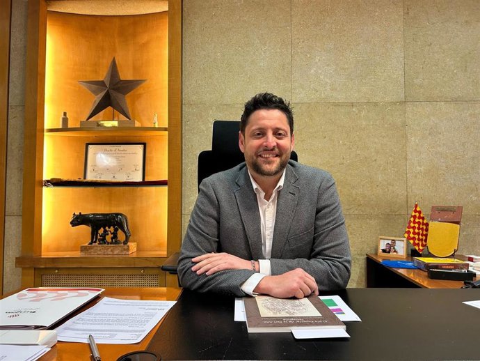 Archivo - El alcalde de Tarragona, Rubén Viñuales (PSC)