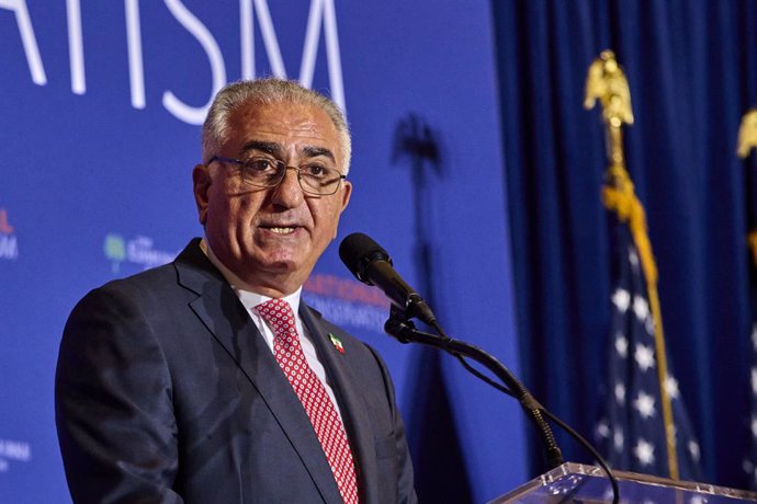 Archivo - July 10, 2024, Washington Dc, Washington Dc, USA: Crown Prince of Iran Reza Pahlavi speaks at the National Conservative Conference in Washington D.C., Wednesday, July 10, 2024.
