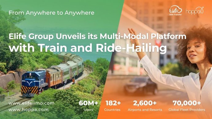 Elife Group unveils multi-modal platform with train and ride-hailing.