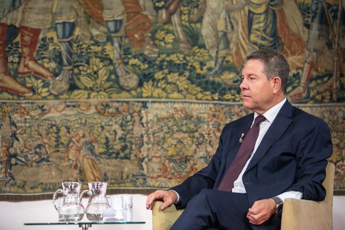El presidente de Castilla-La Mancha, Emiliano García-Page,