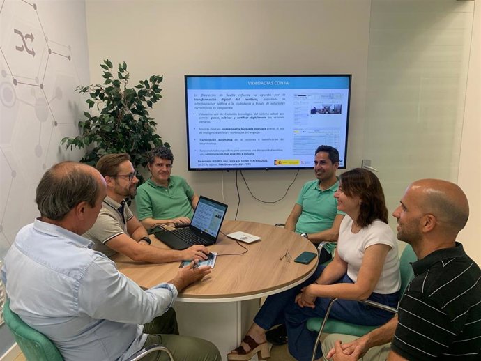 Diputación moderniza su sistema de videoactas con IA para grabar, publicar y certificar plenos de ayuntamientos.