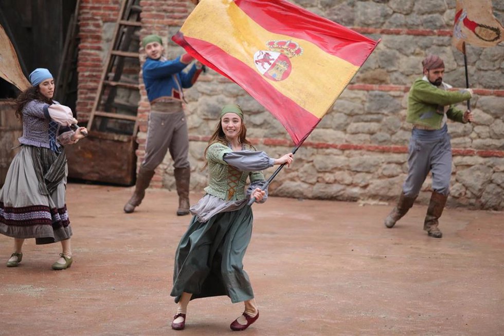 Archivo - Presentación del nuevo espectáculo El Tambor de la Libertad, en Puy du Fou