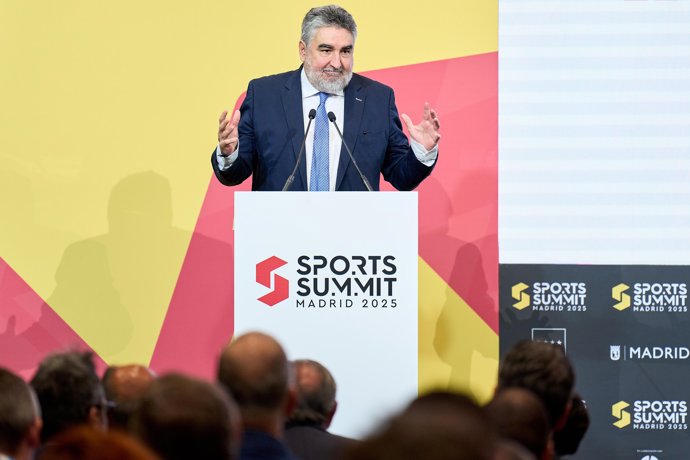 José Manuel Rodríguez Uribes durante la inauguración de 'Sports Summit Madrid'
