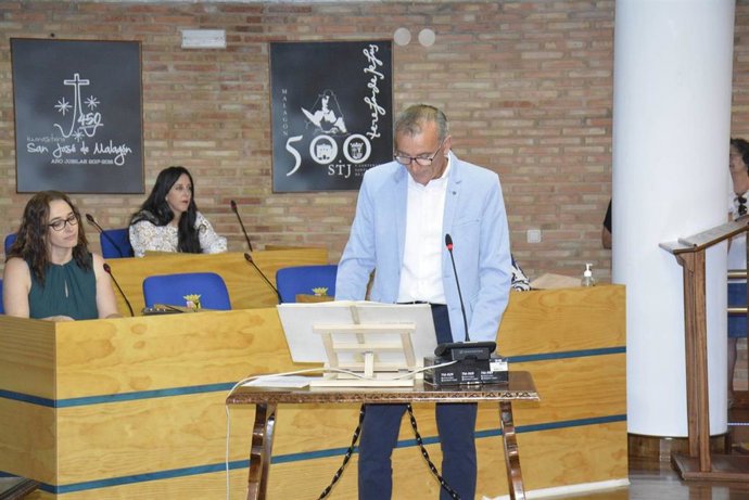 El concejal del PSOE en el Ayuntamiento de Malagón Jesús Domínguez.