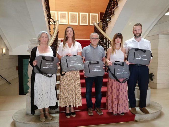 Presentación del programa de visitas guiadas organizado por Visita Gijón.