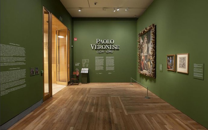 Imagen de las salas de exposición Paolo Veronese.
