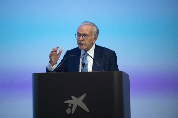 El presidente de la Fundación La Caixa, Isidro Fainé