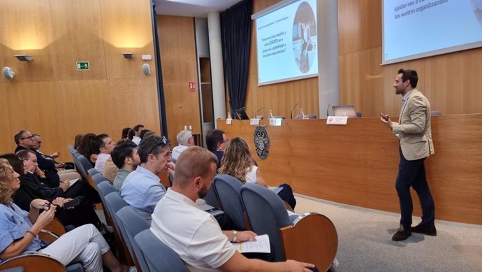 Una jornada de la Cambra de Terrassa (Barcelona)