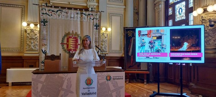 Irene Carvajal presenta la programación del Día de la Música