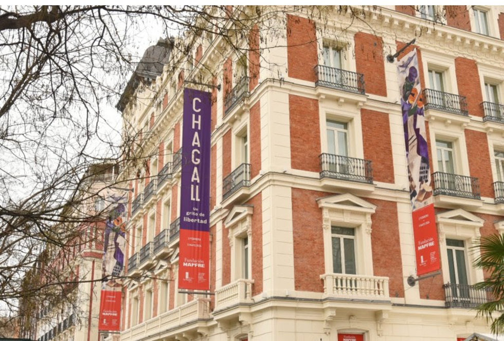 Archivo - Fundación Mapfre presenta una nueva visión de la obra de Marc Chagall, junto con obras de Christer Strmholm, en su sede de Madrid