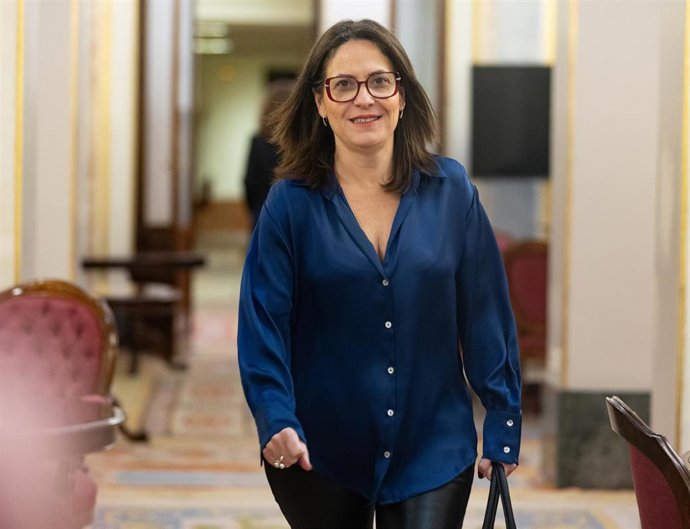 Archivo - La diputada de Sumar Esther Gil de Reboleño.