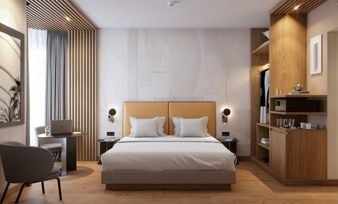 Archivo - Establecimiento de la cadena hotelera Sercotel en Valencia.