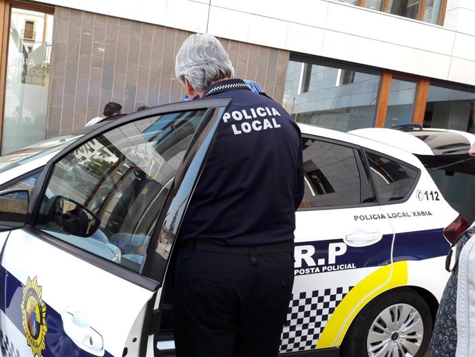 Archivo - Imagen de archivo de la Policía Local de Xàbia