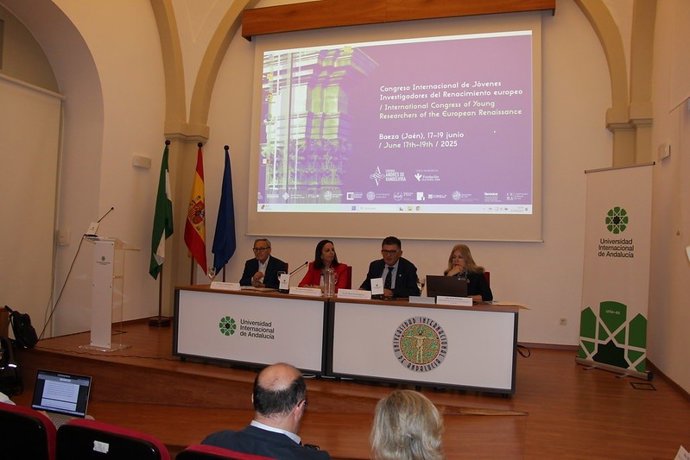 Inauguración del Congreso de Jóvenes Investigadores del Renacimiento europeo.