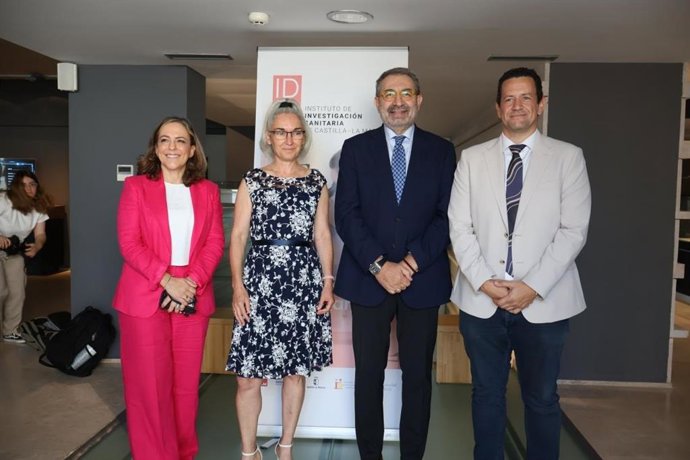 El consejero de Sanidad, Jesús Fernández, en Cuenca