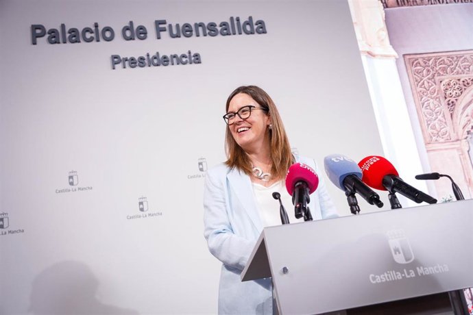 La consejera portavoz Esther Padilla