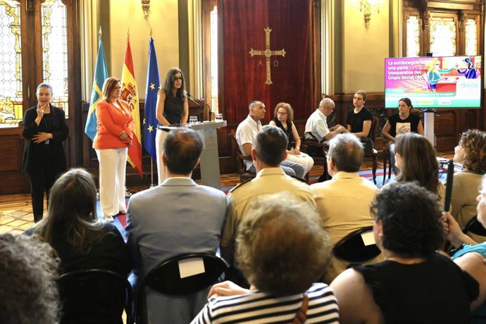 Acto de celebración del Día Internacional de las personas con Sordoceguera.