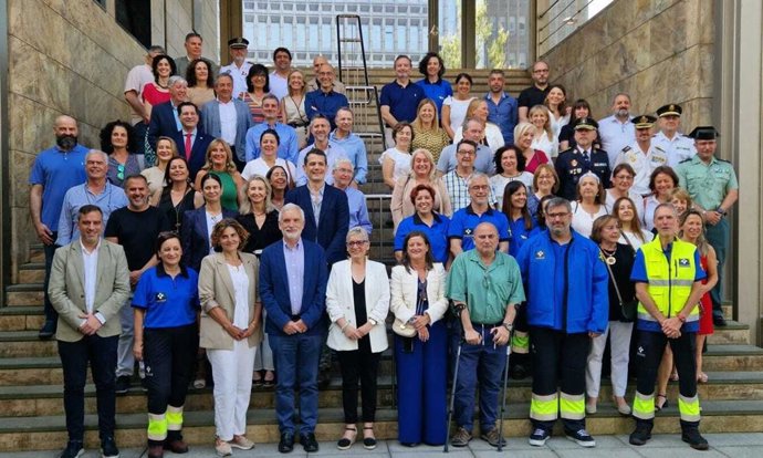 Acto de conmemoración de los 25 años del SAMU.