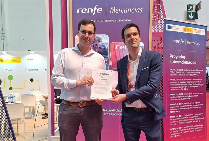 Enterega del certificado a Harinera Vilafranquina.