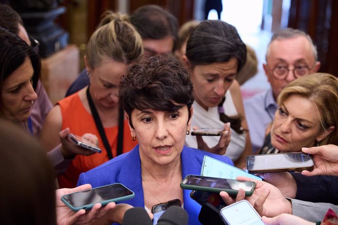 La portavoz del PNV en el Congreso, Maribel Vaquero.