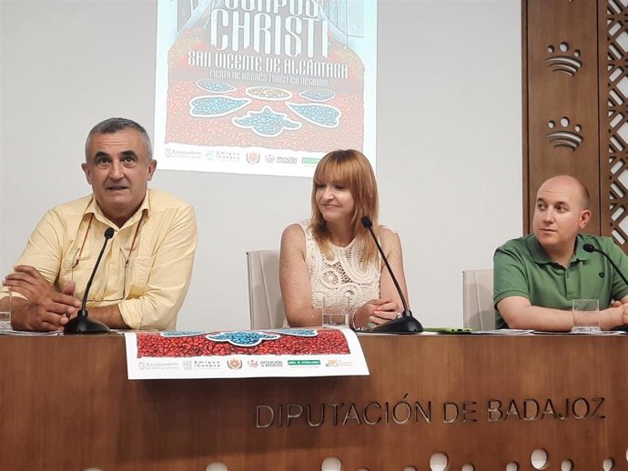 Presentación del Corpus Christi de San Vicente de Alcántara.