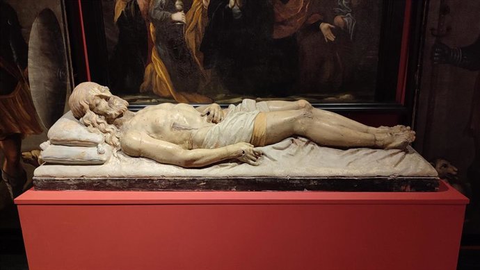 Cristo yacente del Seplucro de Borja.