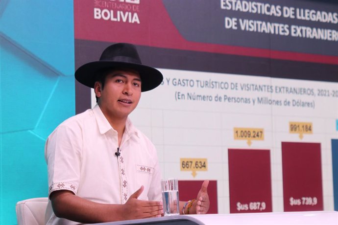 El Viceministro de Turismo de Bolivia Hiver Flores Torrez