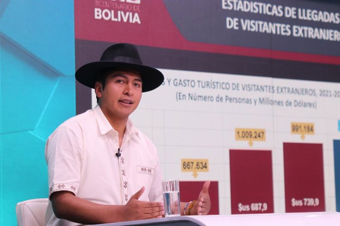El Viceministro de Turismo de Bolivia Hiver Flores Torrez