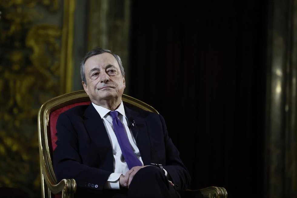Archivo - Mario Draghi.