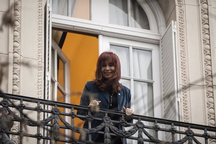 La expresidenta argentina Cristina Fernández de Kirchner