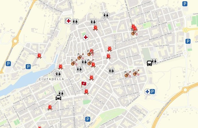 Aplicación mapa Sant Joan.