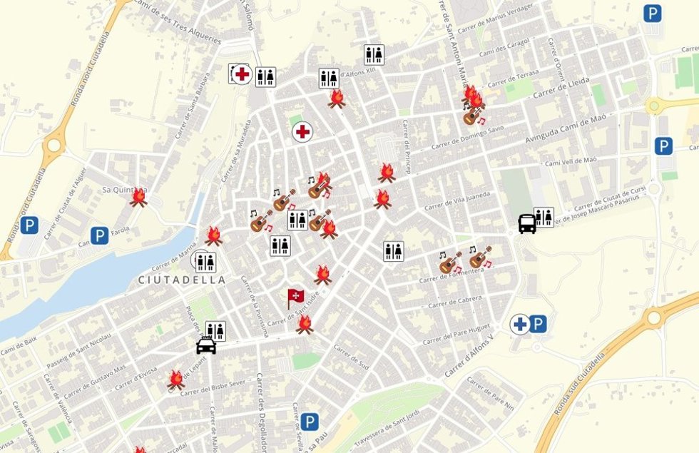 Aplicación mapa Sant Joan.