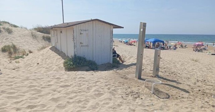 Playa de Punta Umbría (Huelva).