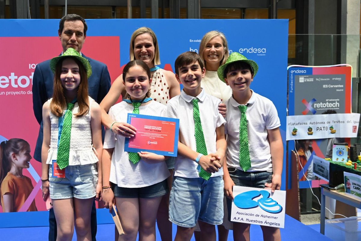 Huertos urbanos, cápsulas insonorizadas y monitorización de agua, premiados en la Gran Final RetoTech de Endesa