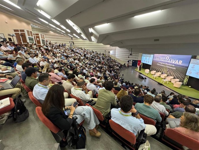 La primera jornada de Mundolivar 2025, el mayor Congreso Mundial del Olivar y el Aceite de Oliva.