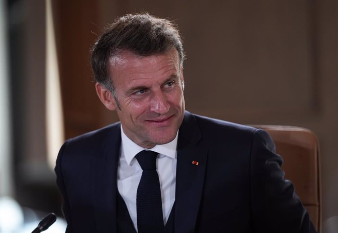 El presidente de Francia, Emmanuel Macron