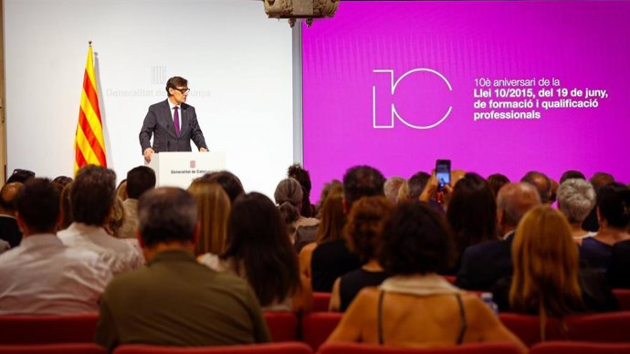 Illa durante su intervención.