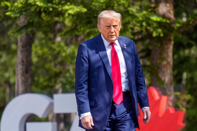 El president d'Estats Units, Donald Trump 