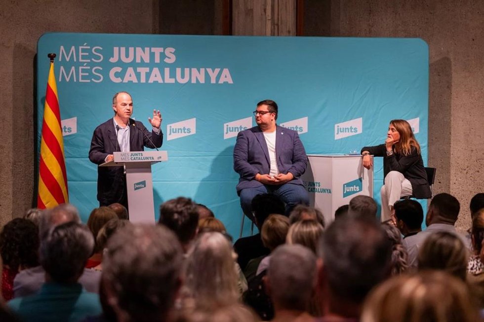 Turull durante su intervención.