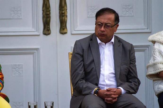 Archivo - El presidente de Colombia, Gustavo Petro