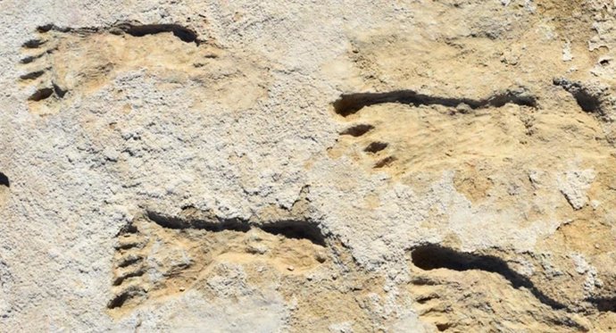 Las huellas humanas en el Parque Nacional White Sands en Nuevo México, descubiertas en 2021, muestran que la actividad humana ocurrió en América hace 23.000 años, unos 10.000 años antes de lo que se pensaba.