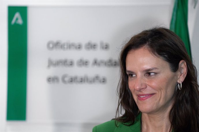 Archivo - La delegada de la Junta d'Andalusia a Catalunya i exdiputada del PP al Parlament entre 2015 i 2017 i del 2019 al 2020, Esperanza García