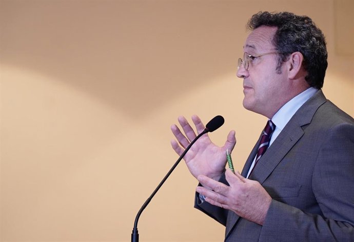 El fiscal general del Estado, Álvaro García Ortiz, clausura la escuela de verano del Ministerio Fiscal, en el Pazo de Mariñán, a 13 de junio de 2025, en Bergondo, A Coruña (España).