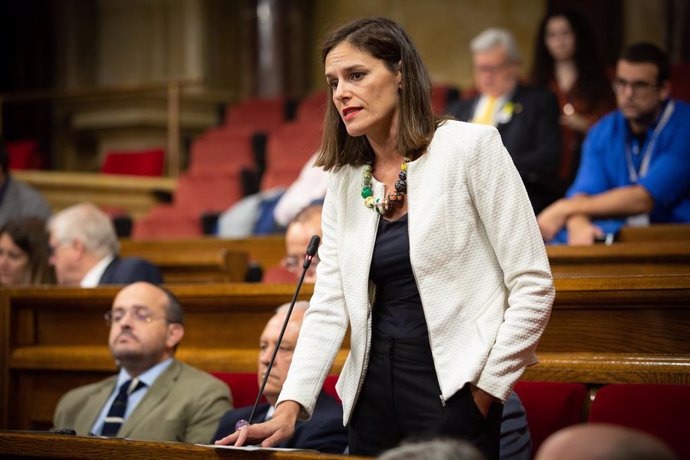 Archivo - L'exdiputada del PP al Parlament, Esperanza García