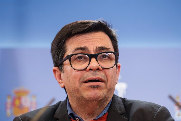 Archivo - El portaveu dels Comuns i secretari primer de la Mesa del Congrés, Gerardo Pisarello