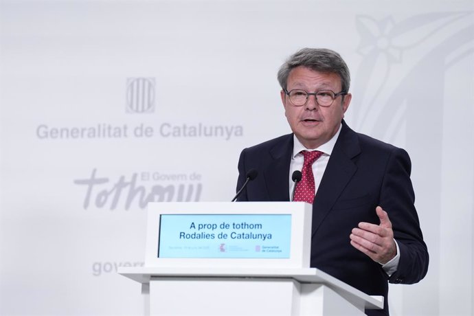 El secretari d'estat de Transports i Mobilitat Sostenible, José Antonio Santano